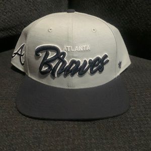 Authentic 47 brand Atlanta Braves snap back baseball cap